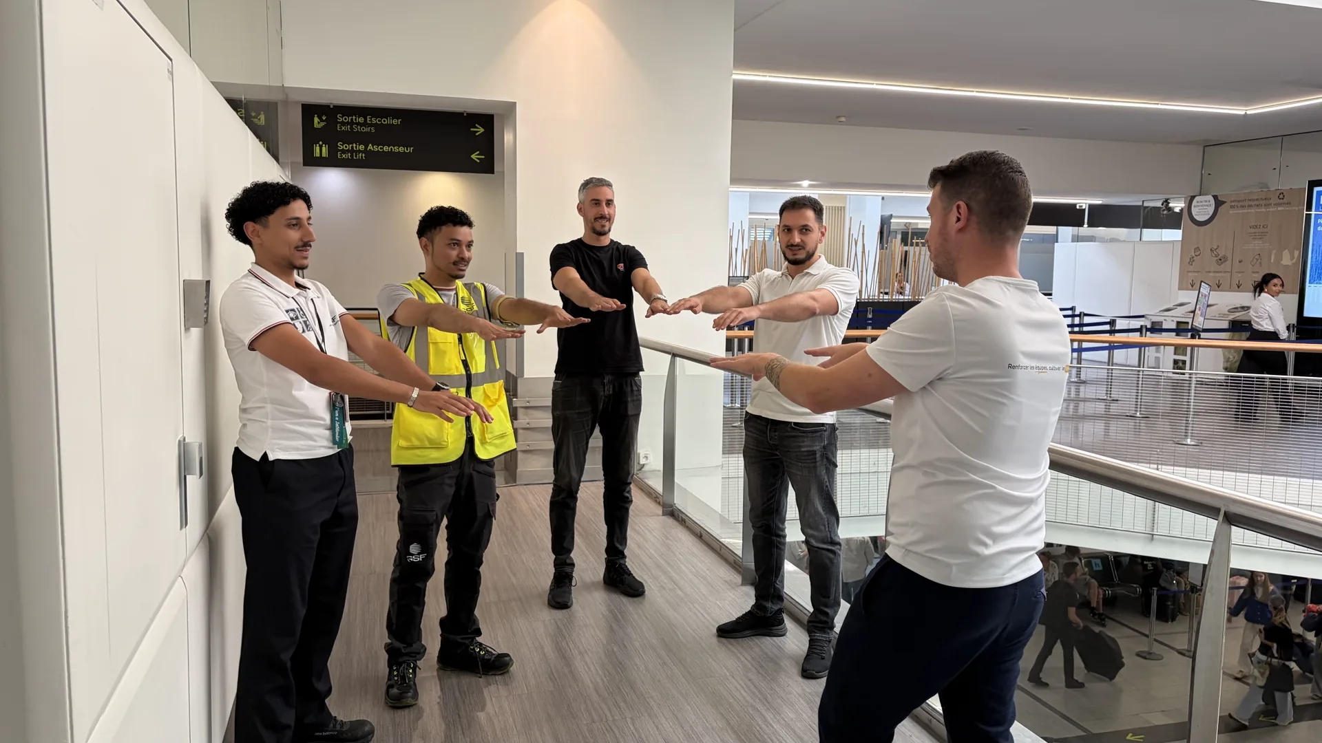 Atelier de cohésion et de concentration animé par Podium